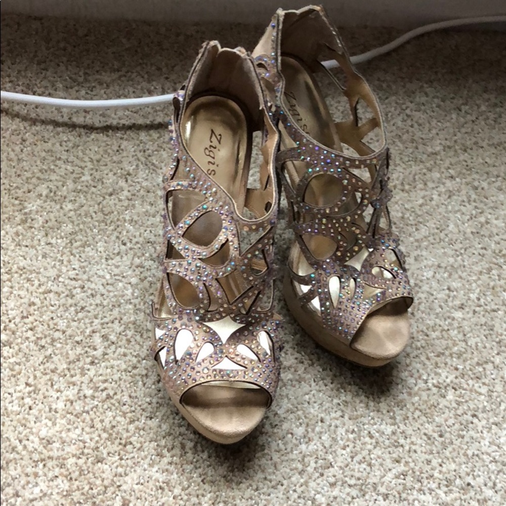 Formal Rhinestone High Heels